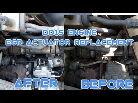 dd15 egr valve|dd15 egr valve actuator problems.